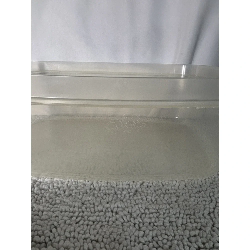 VTG Rubbermaid 2.4 GAL Food Storage Container Clear Snap‎ Lid 